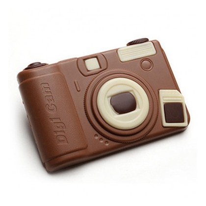 Appareil photo en chocolat