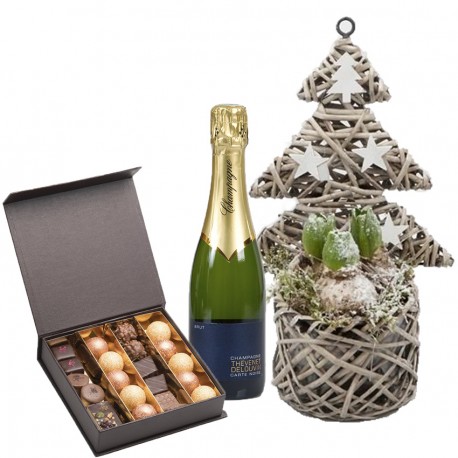 Roses, Chocolats et Champagne de Noël