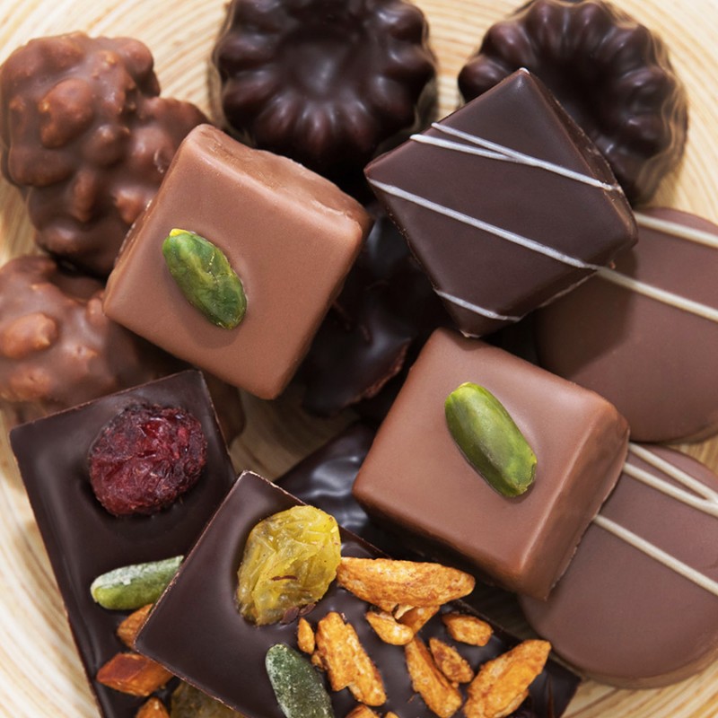 Vrac de chocolats - Chocolatier D'lys couleurs