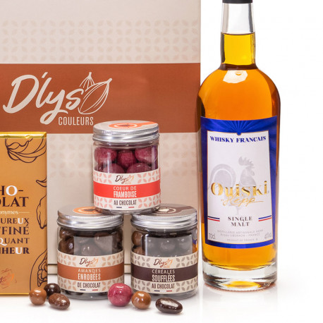 cadeau whisky chocolats