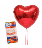 chocolat ballon coeur