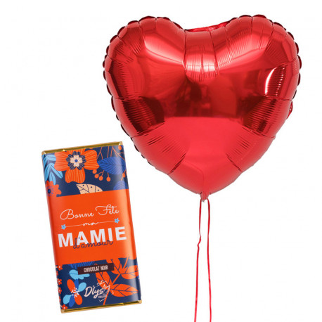 chocolat ballon coeur