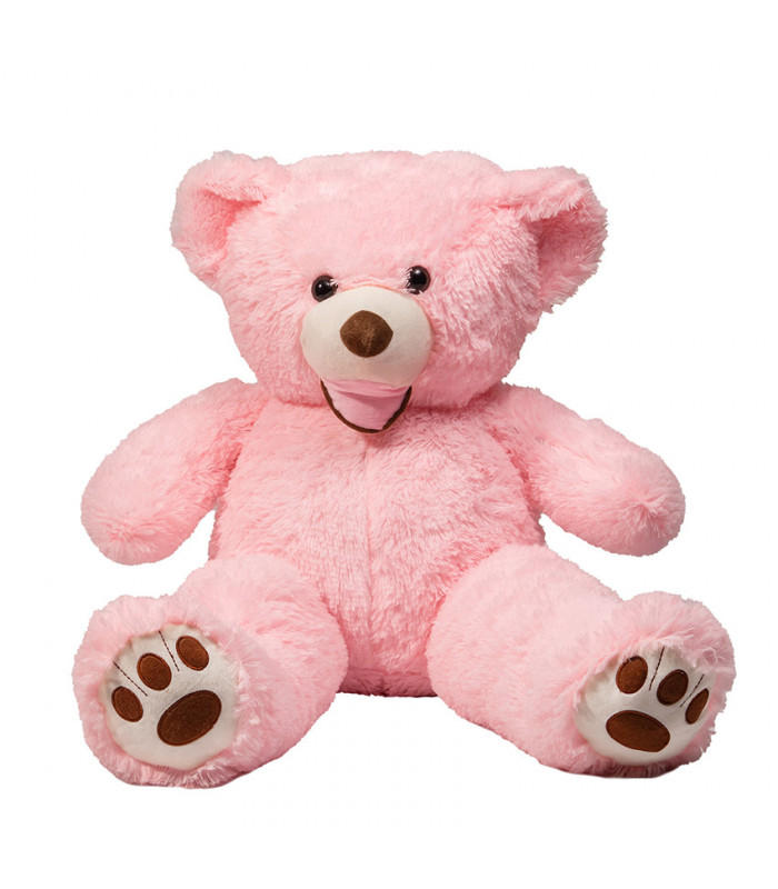 nounours géant rose