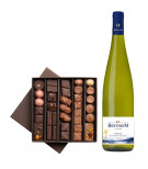 chocolat et vin blanc Alsace