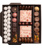 Boite de chocolats Joyeux Noël