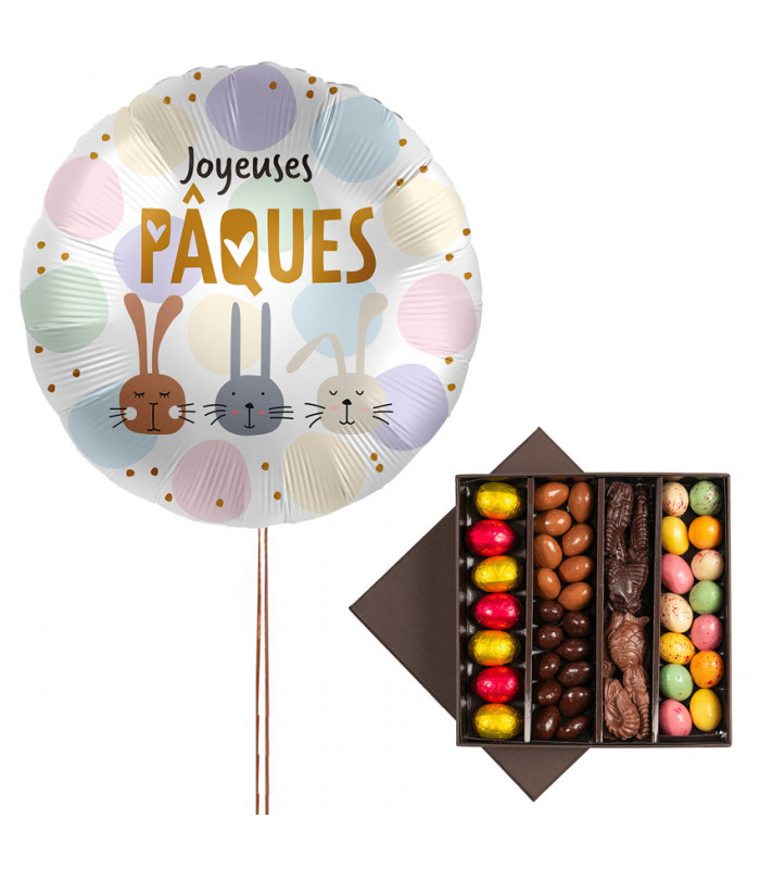 Ballon Oeuf et Chocolats de Pâques