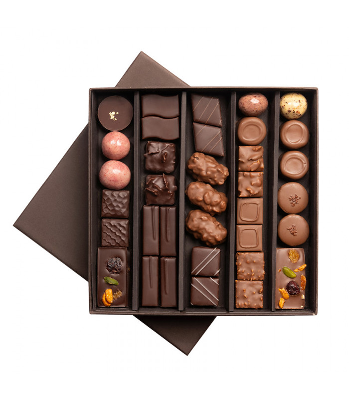 Boite de chocolat personnalisée avec logo