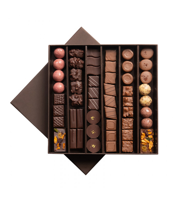 Boite de chocolat personnalisée avec logo