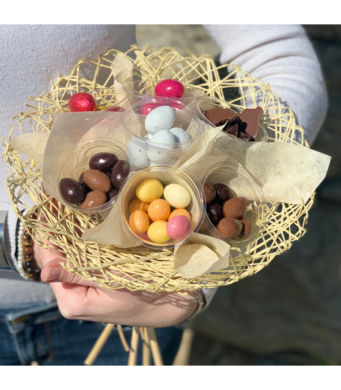 Bouquet chocolat de pâques