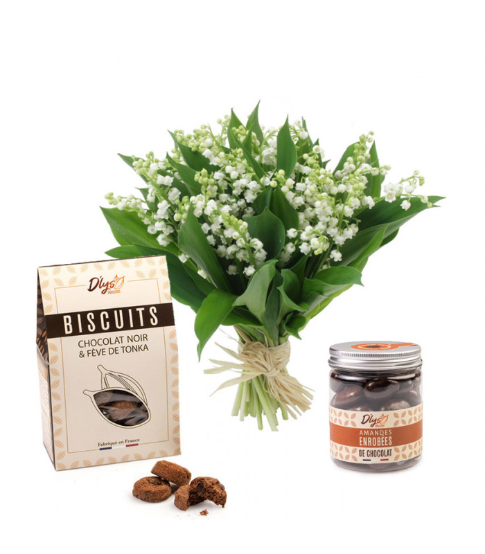 Muguet, Fleurs et chocolats