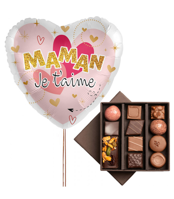 Ballon chocolat Fête des Mères