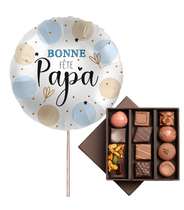 Chocolats Ballon Fête des Pères