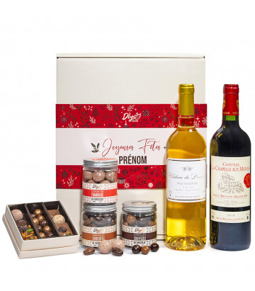 coffret chocolat vin noel