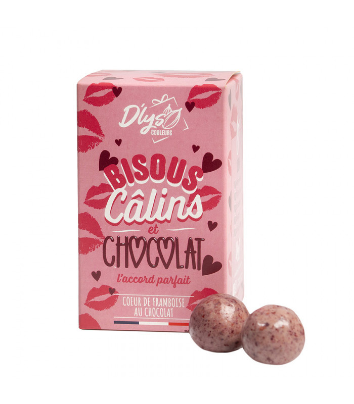 Bisous, câlins et chocolat