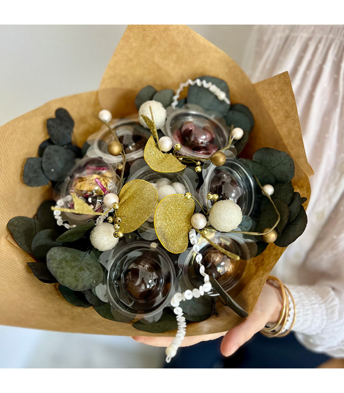 bouquet de chocolats de Noël