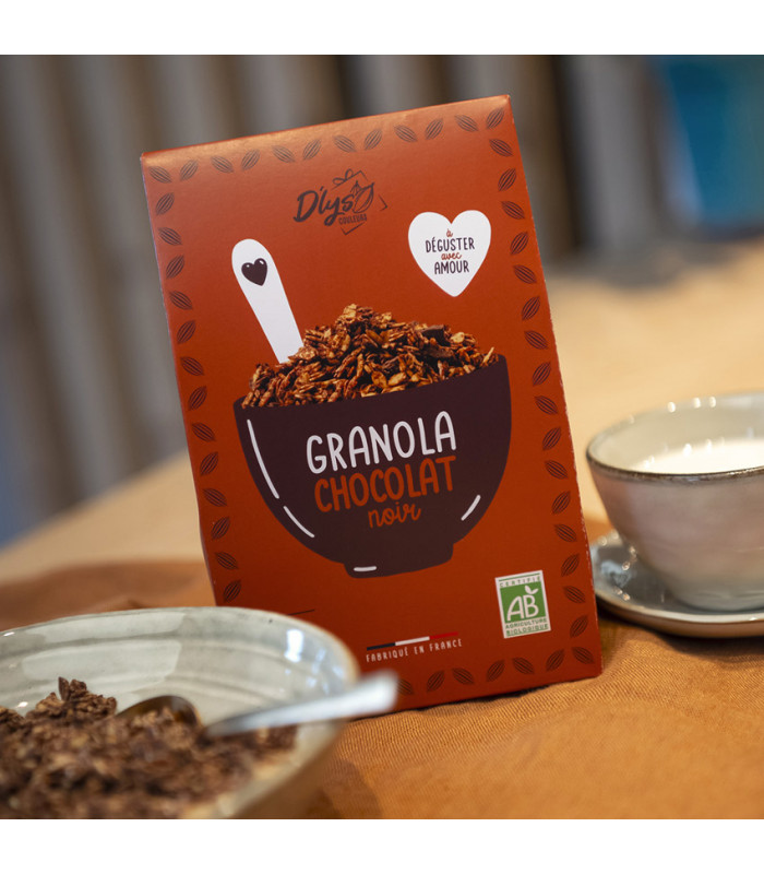 granola chocolat noir