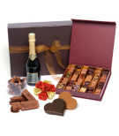 chocolats champagne saint-valentin